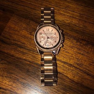 Michael Kors Rose Gold Watch
